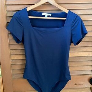 Navy Blue Bodysuit